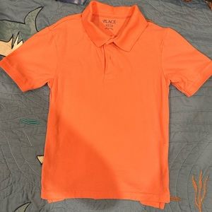 Children’s place YM coral polo.